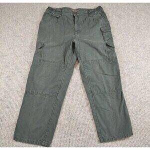 511 Tactical Pants Green Cargo Ripstop Hiking‎  Outdoor Utility Men's 38x30